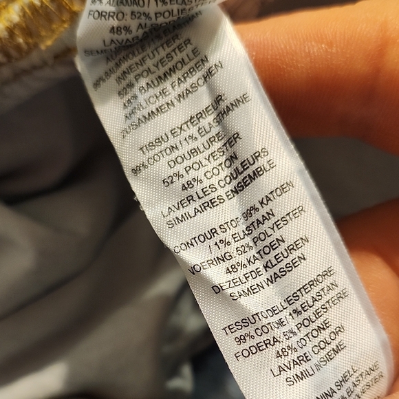 Denim&Co Light Blue Jean Distressed Shorts - Picture 12 of 12